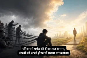 Family Rishte Ghamand Shayari