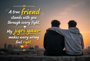 Jigri Yaar Shayari in English