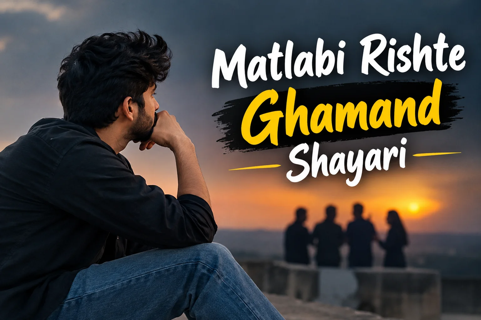 Selfish Matlabi Rishte Ghamand Shayari