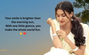 Tareef Shayari for Beautiful Girl in English