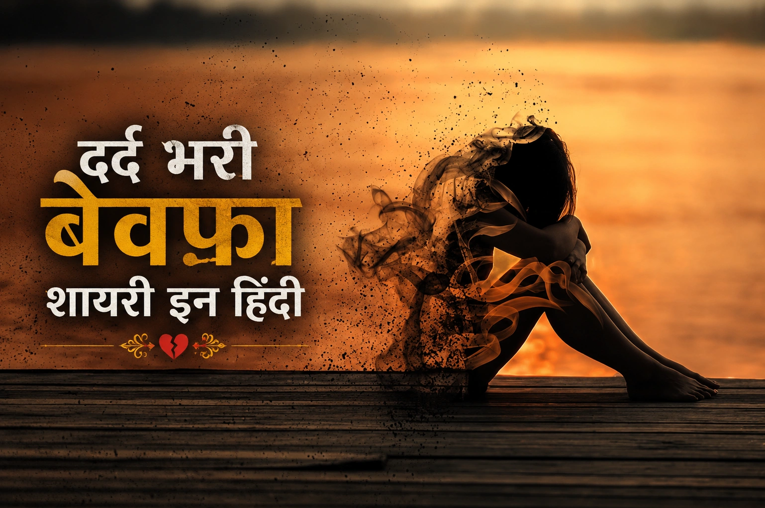 दर्द भरी बेवफा शायरी इन हिंदी 2 Line
