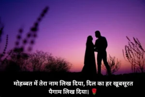 Mohabbat Pyar Bhari Shayari