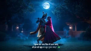 कृष्ण प्रेम शायरी 2 लाइन