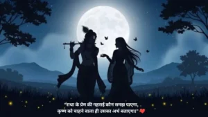 राधा कृष्ण प्रेम शायरी